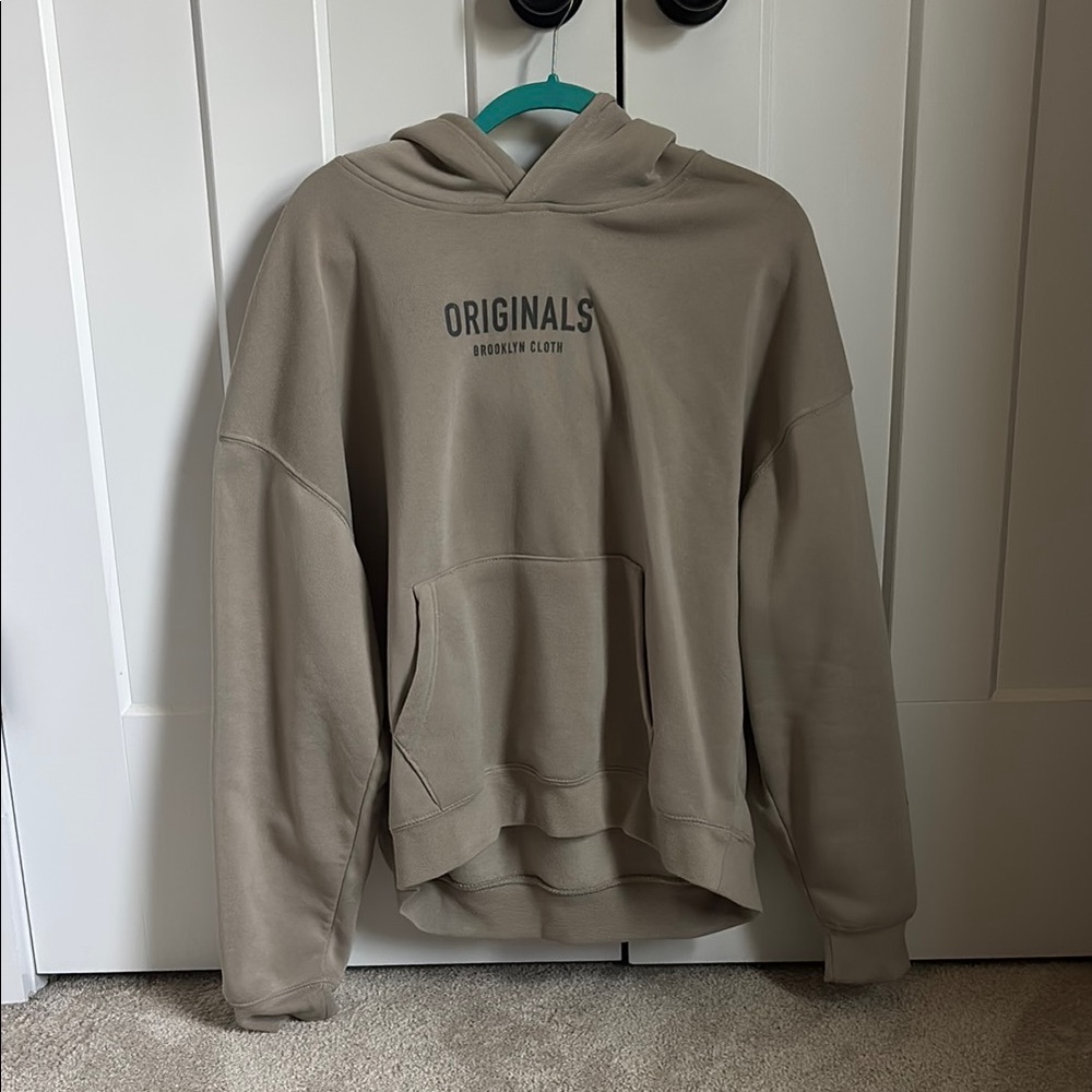 Brooklyn Cloth Tan Sweater Relaxed Fit Casual Wear